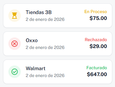 Ticket 2 Factura Status Monitoring